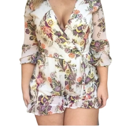Band of Gypsies Pants - Band of Gypsies Floral Romper